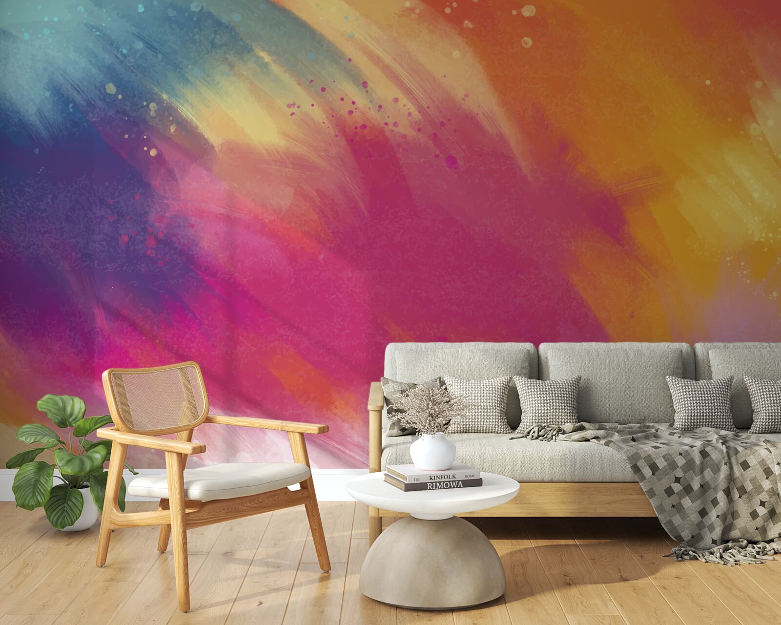 Fototapeta dúha vo vesmíre