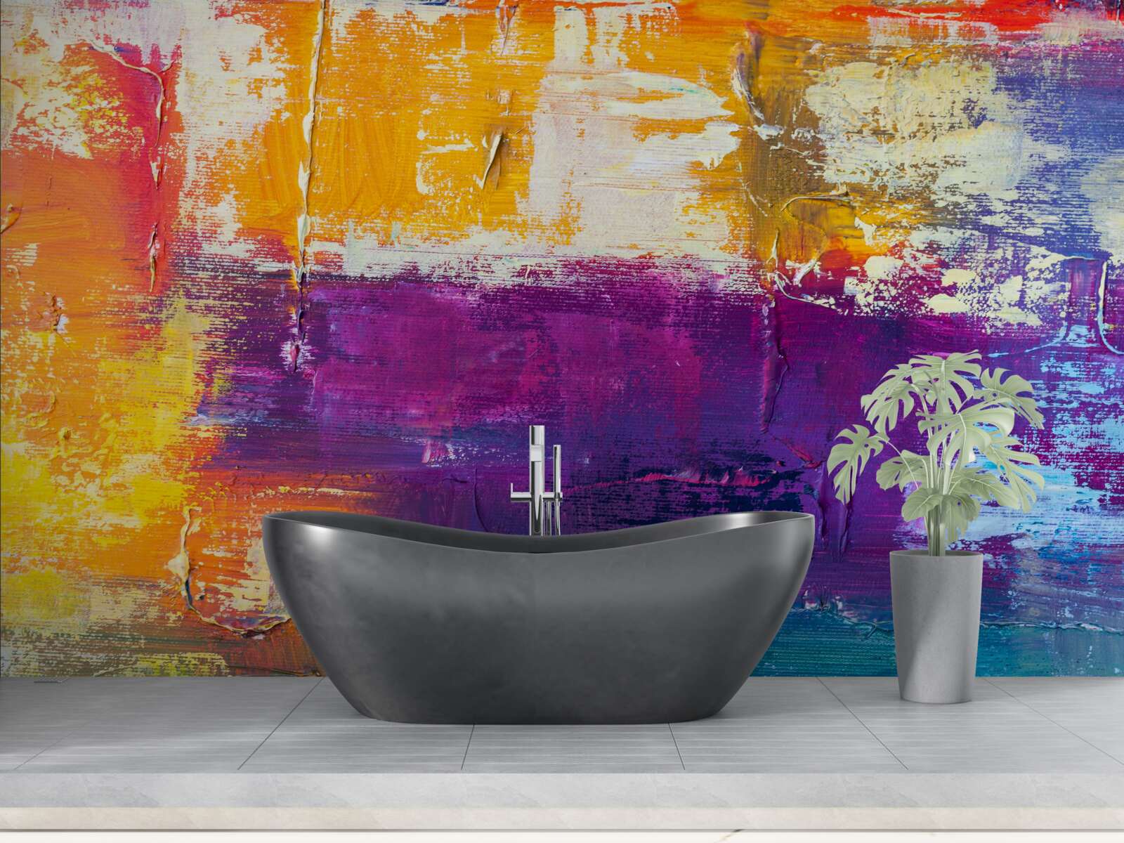 Fototapeta chata pri západe slnka pri ribníku