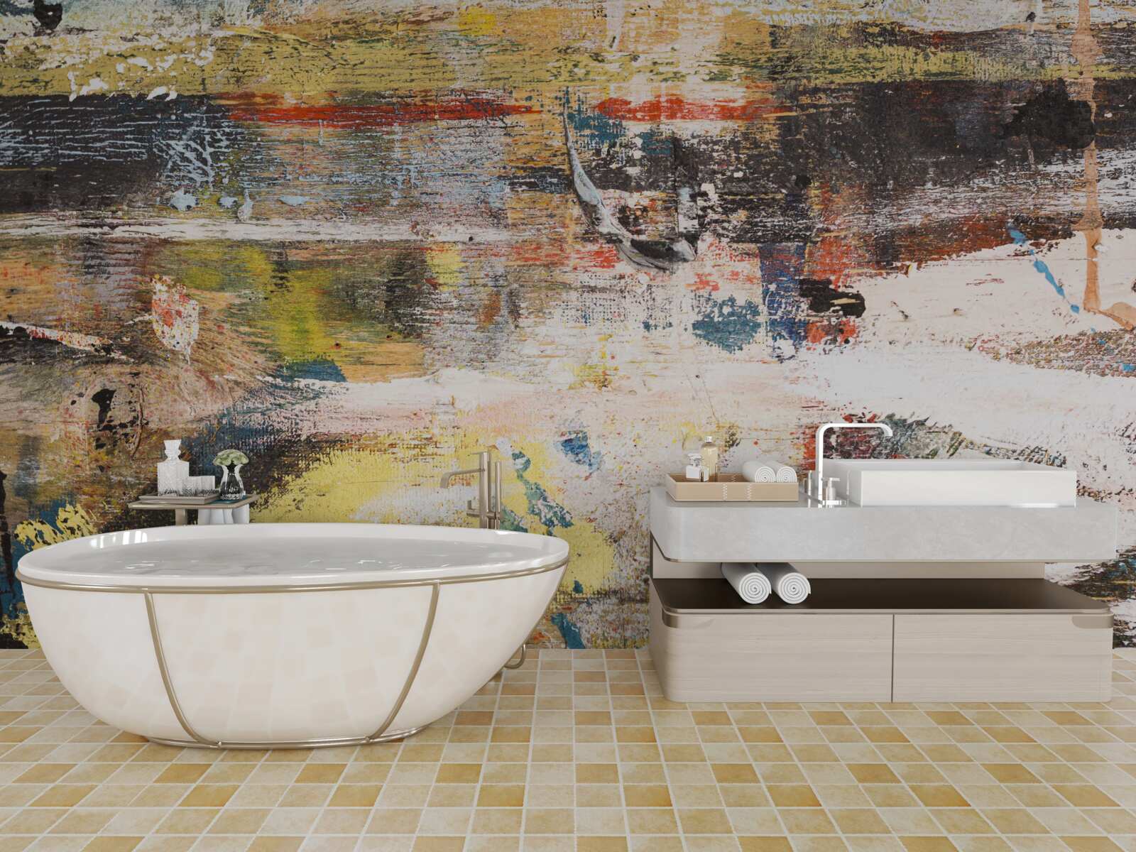 Fototapeta piesočnatá pláž, kde je voda taká pokojná