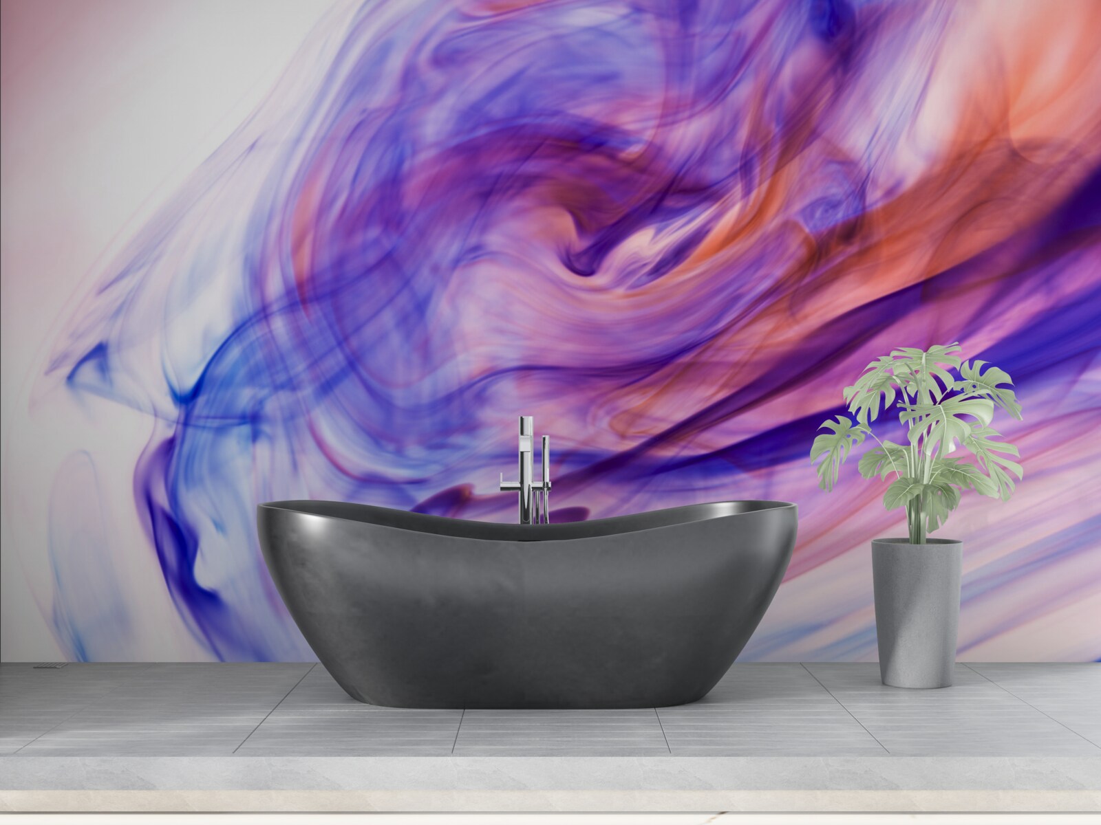 Fototapeta jasne fialové škvrny