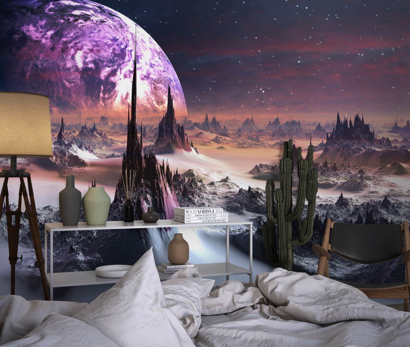 Fototapeta kozmická krajina a vesmír