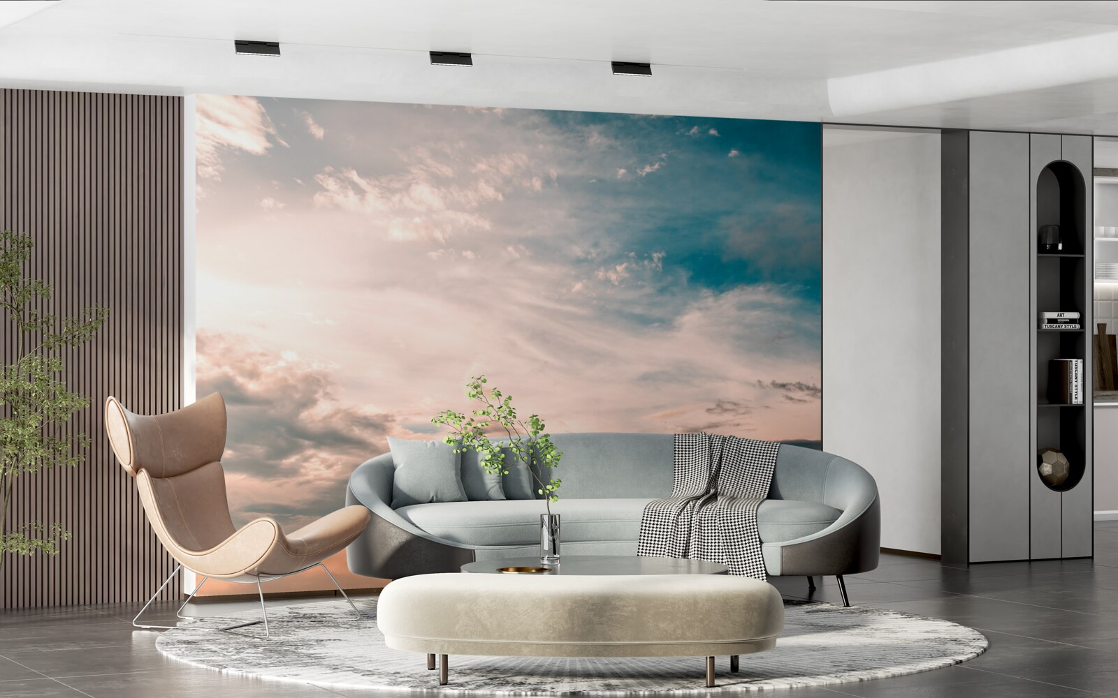 Fototapeta obloha za úsvitu