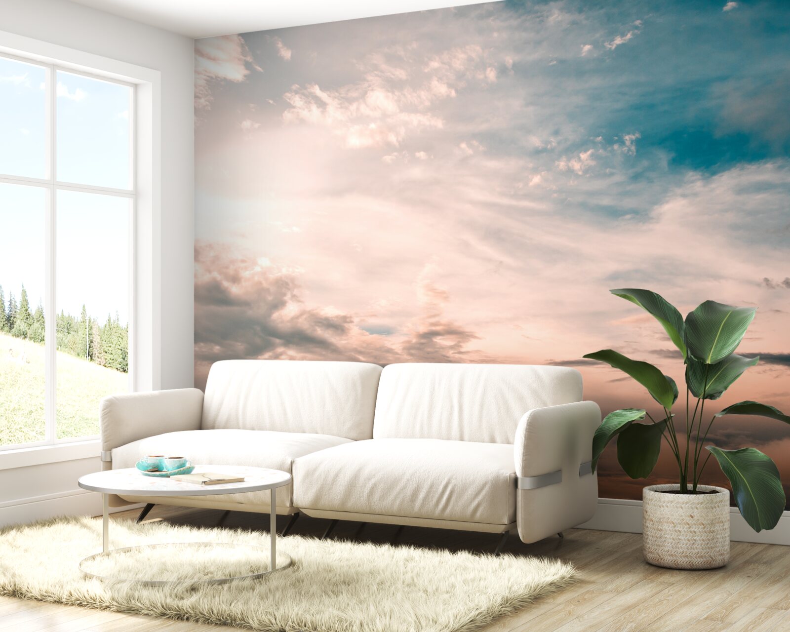 Fototapeta obloha za úsvitu