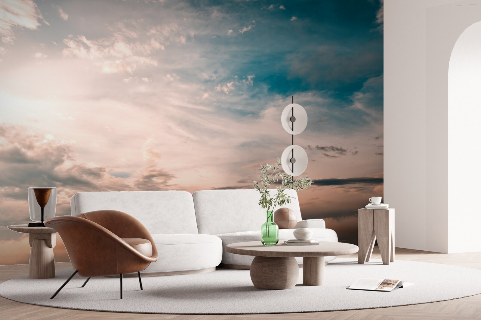 Fototapeta obloha za úsvitu