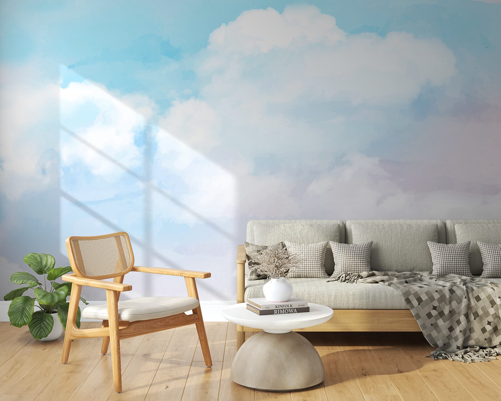 Fototapeta obloha je svetlá a farebná