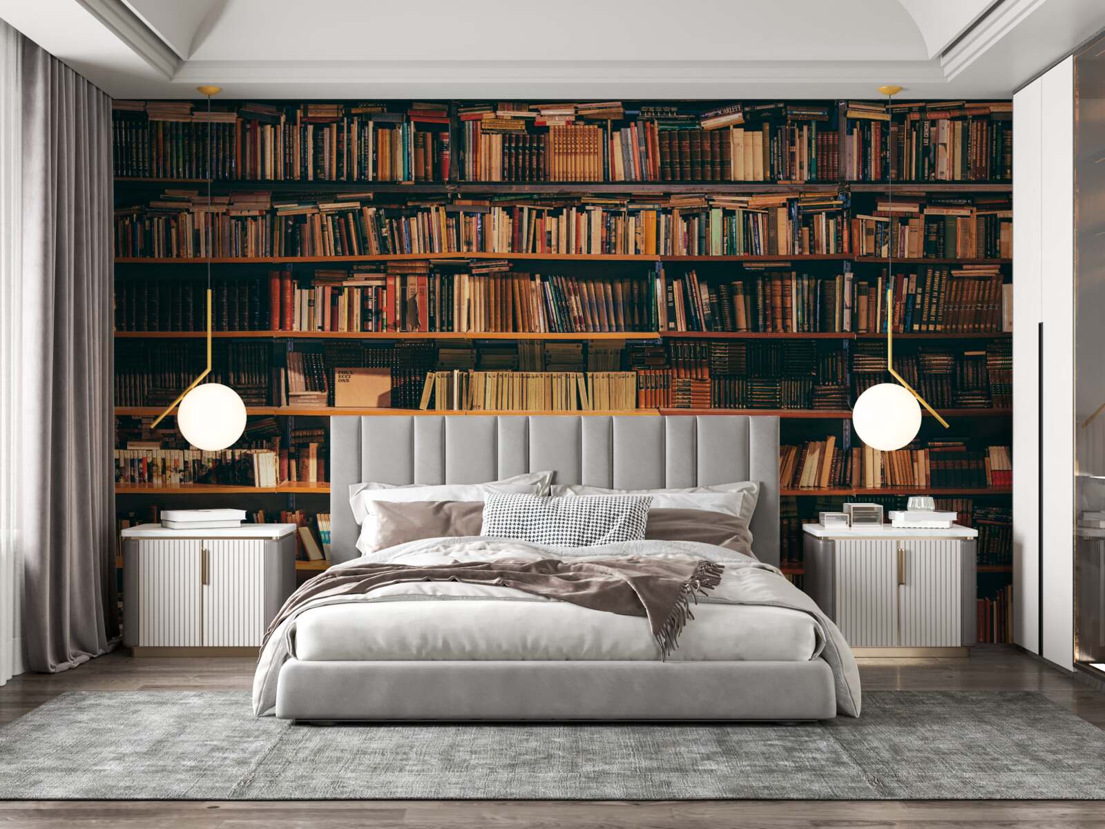 Fototapeta staroveký knižný dom