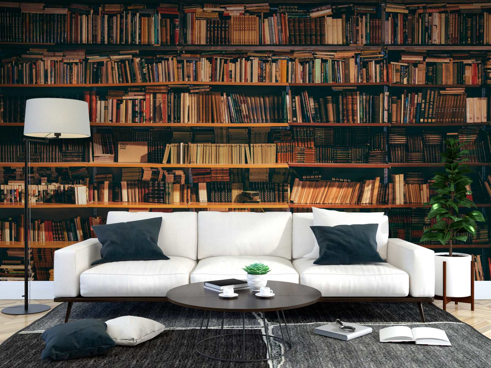 Fototapeta staroveký knižný dom