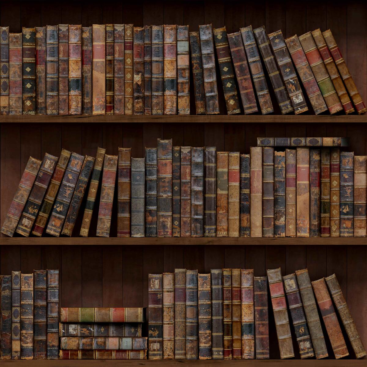 Fototapeta starožitné zväzky na skrinkách