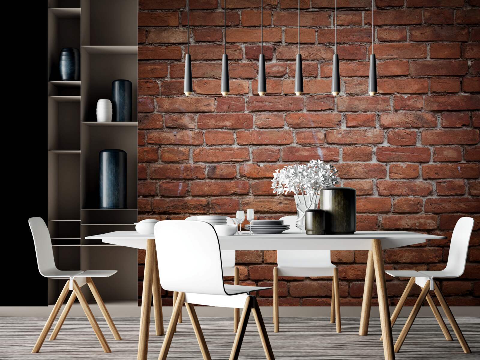 Fototapeta štvorcová časť steny