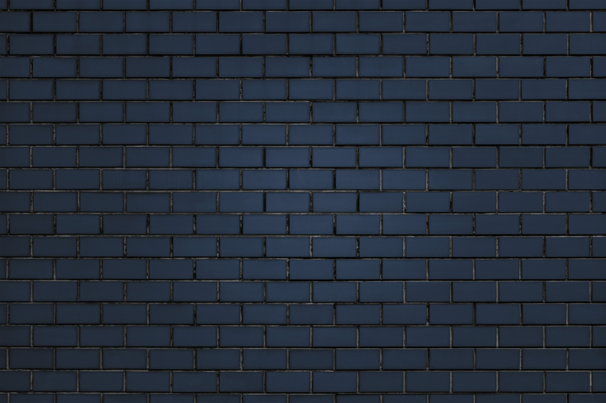 Fototapeta úplne tmavá tehlová stena