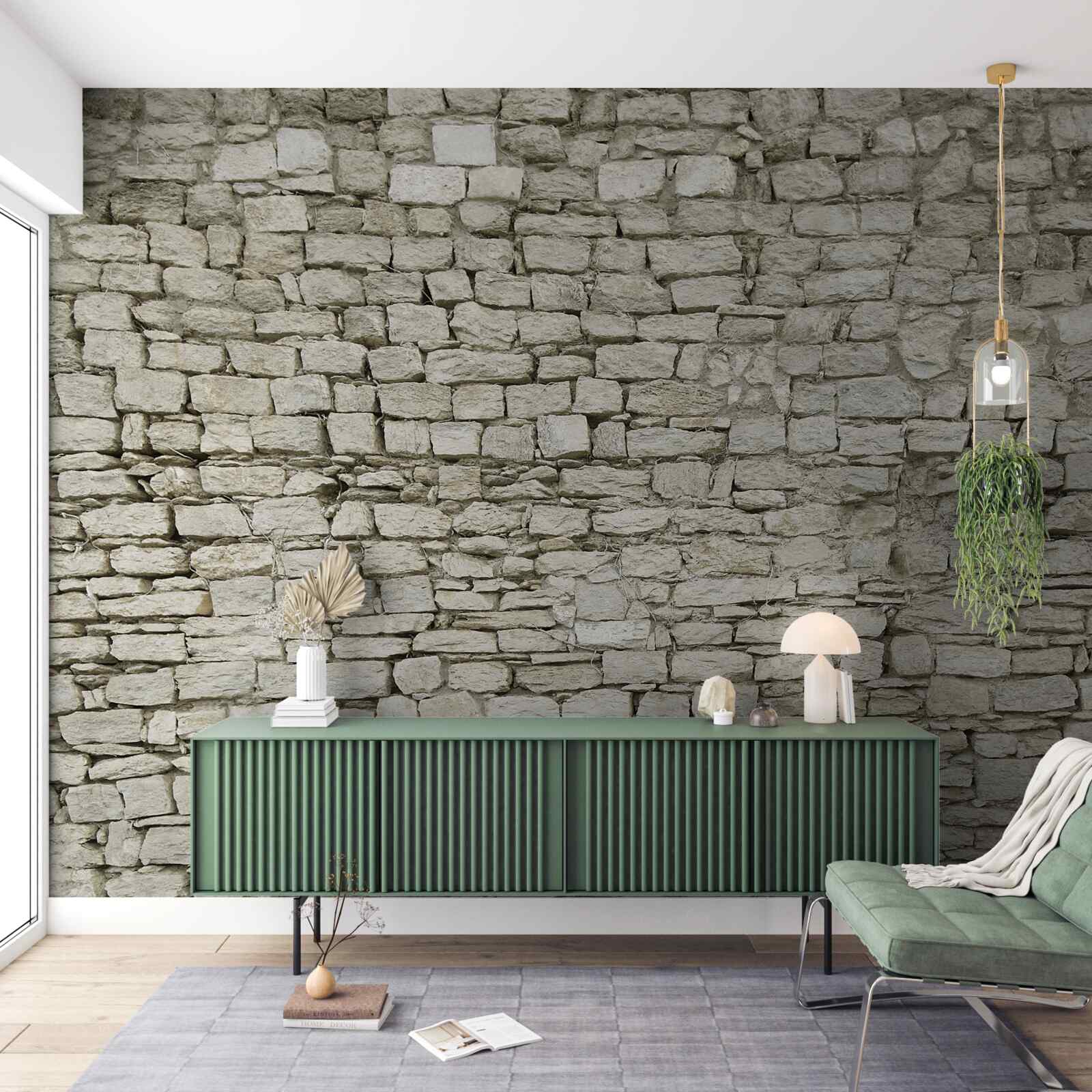 Fototapeta rozptýlené kladenie kamenného múru