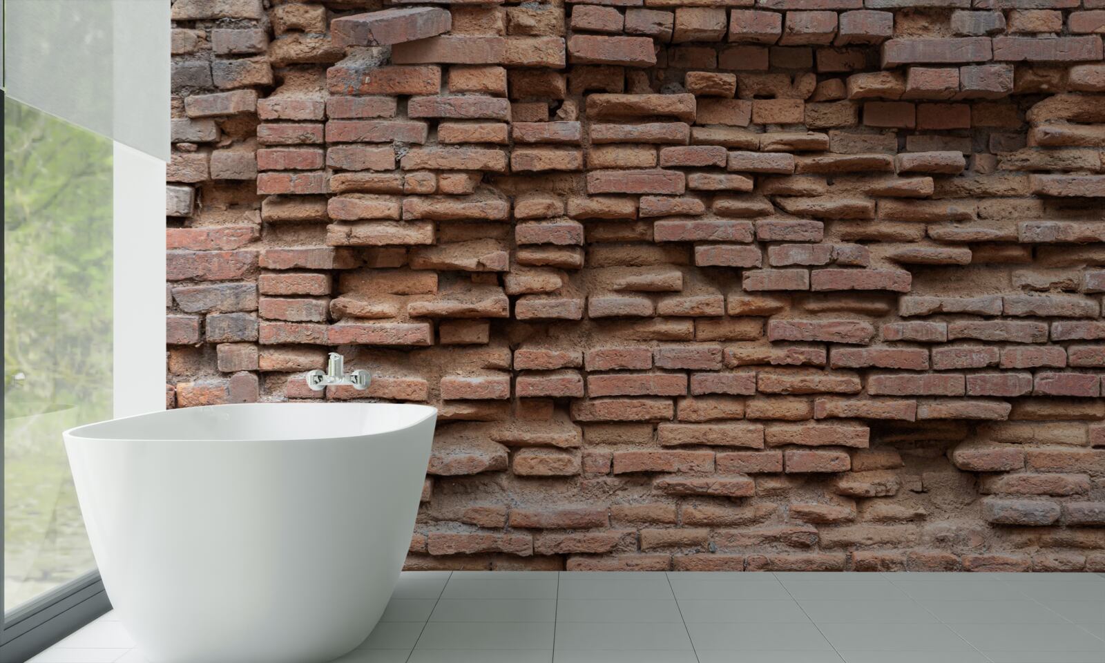 Fototapeta kamenná stena, ktorá sa rozpadá