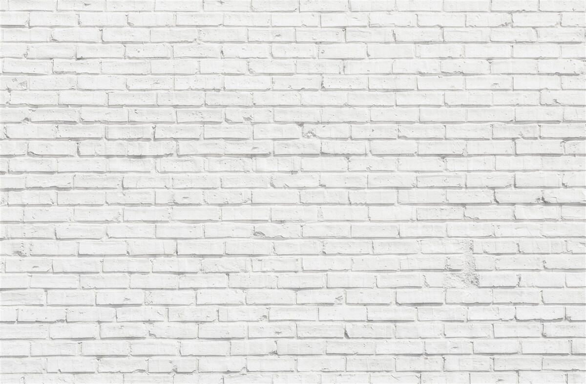Fototapeta biely tehlový základ