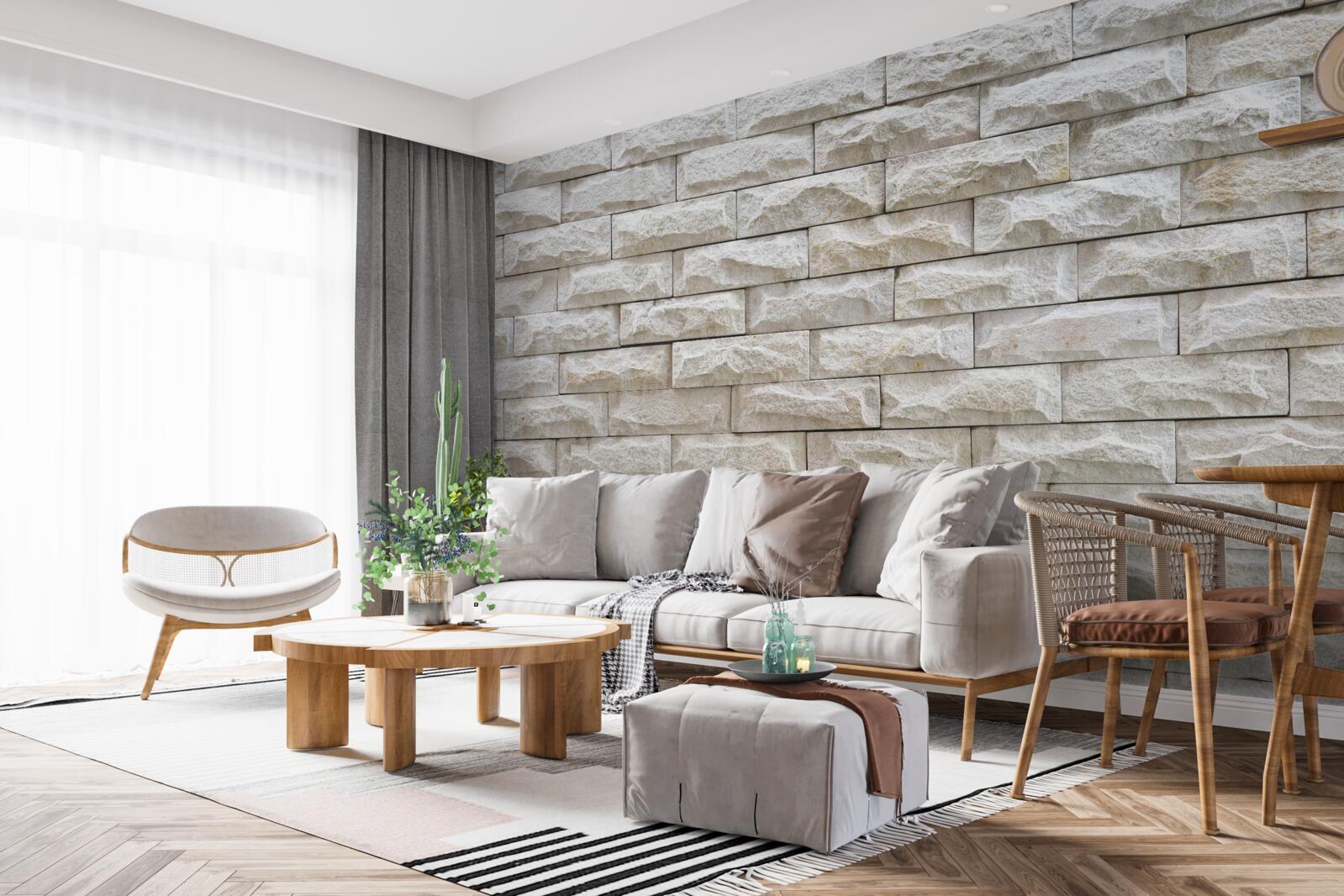 Fototapeta ľahká kamenná stena