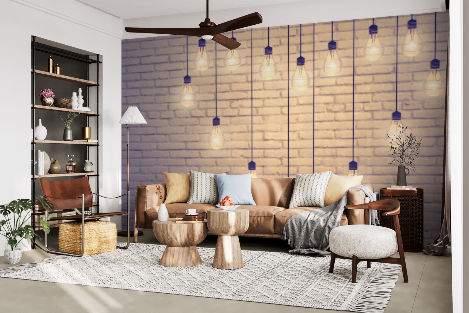 Fototapeta na pozadí steny cyprusovej farby je srdce vytvorené zo žiariviek