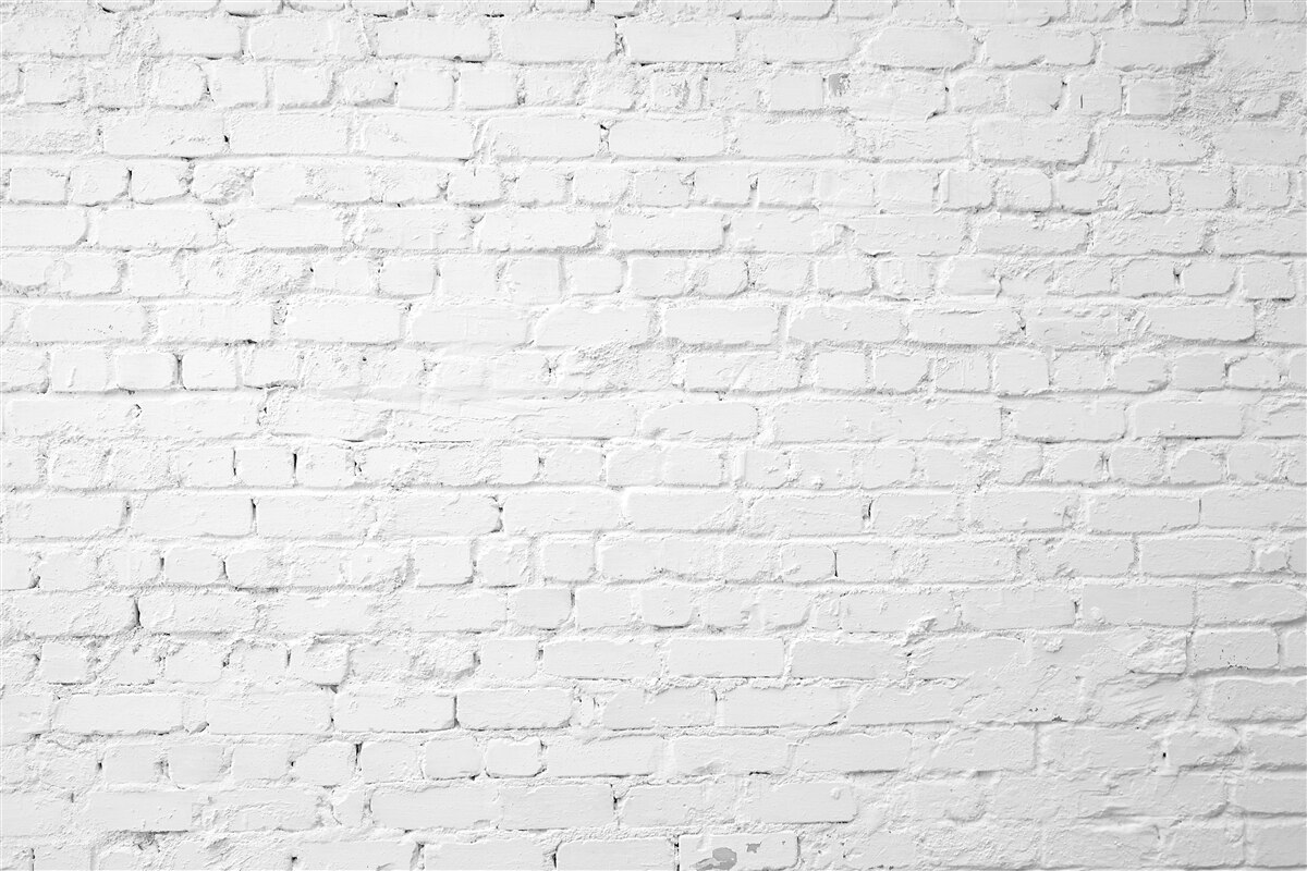 Fototapeta biela tehlová stena
