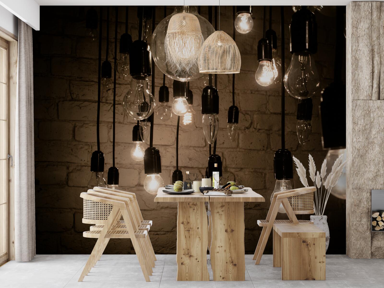 Fototapeta tvary žiaroviek sú rôzne