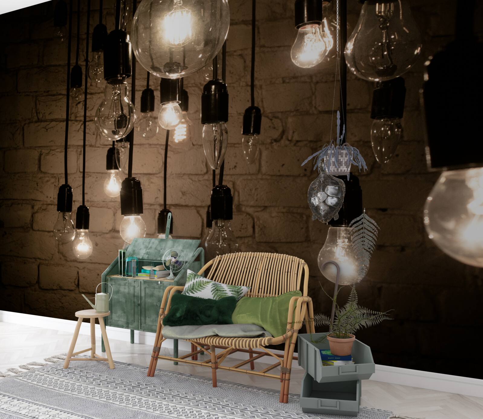 Fototapeta tvary žiaroviek sú rôzne