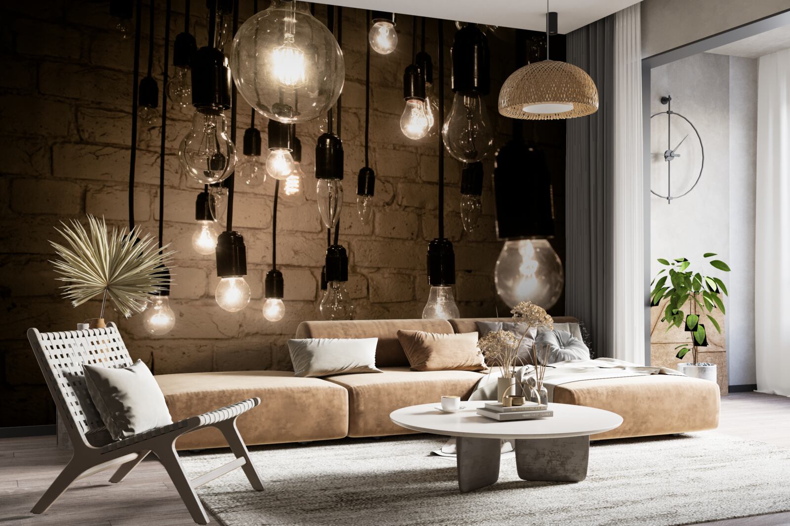 Fototapeta tvary žiaroviek sú rôzne