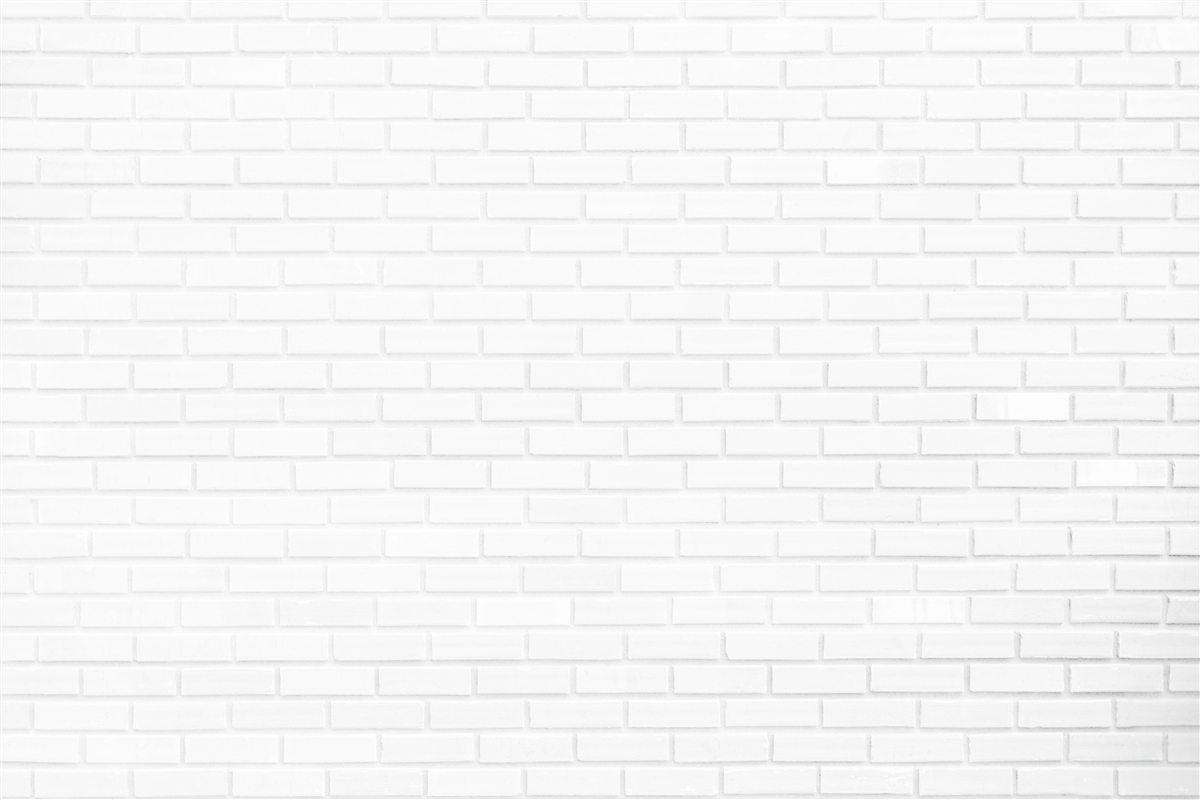Fototapeta tehlová stena je nedotknutá biela