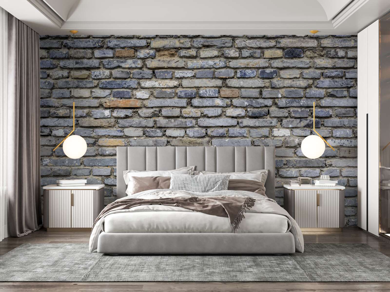 Fototapeta tehlová stena