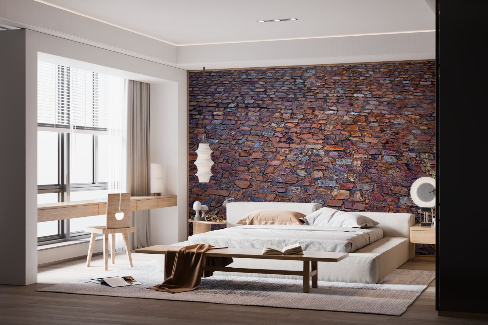 Fototapeta starodávna ulica dláždená dlažobnými kockami