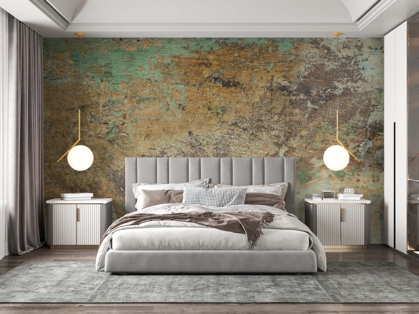 Fototapeta štruktúra kontaminovanej steny