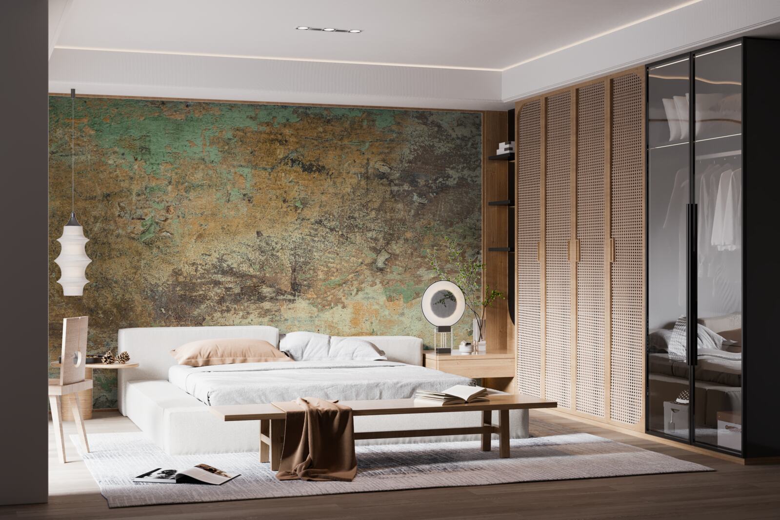 Fototapeta štruktúra kontaminovanej steny