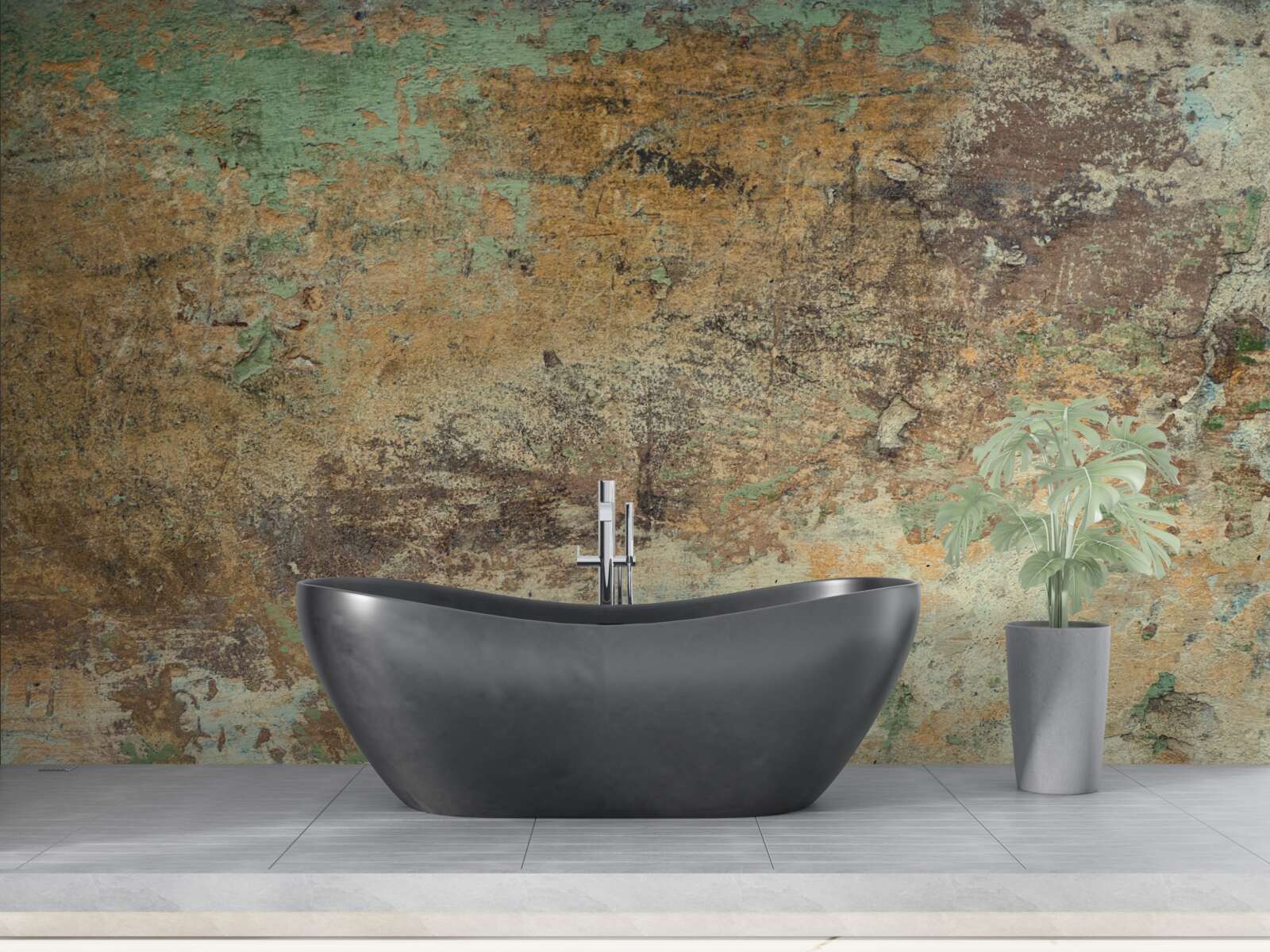 Fototapeta štruktúra kontaminovanej steny