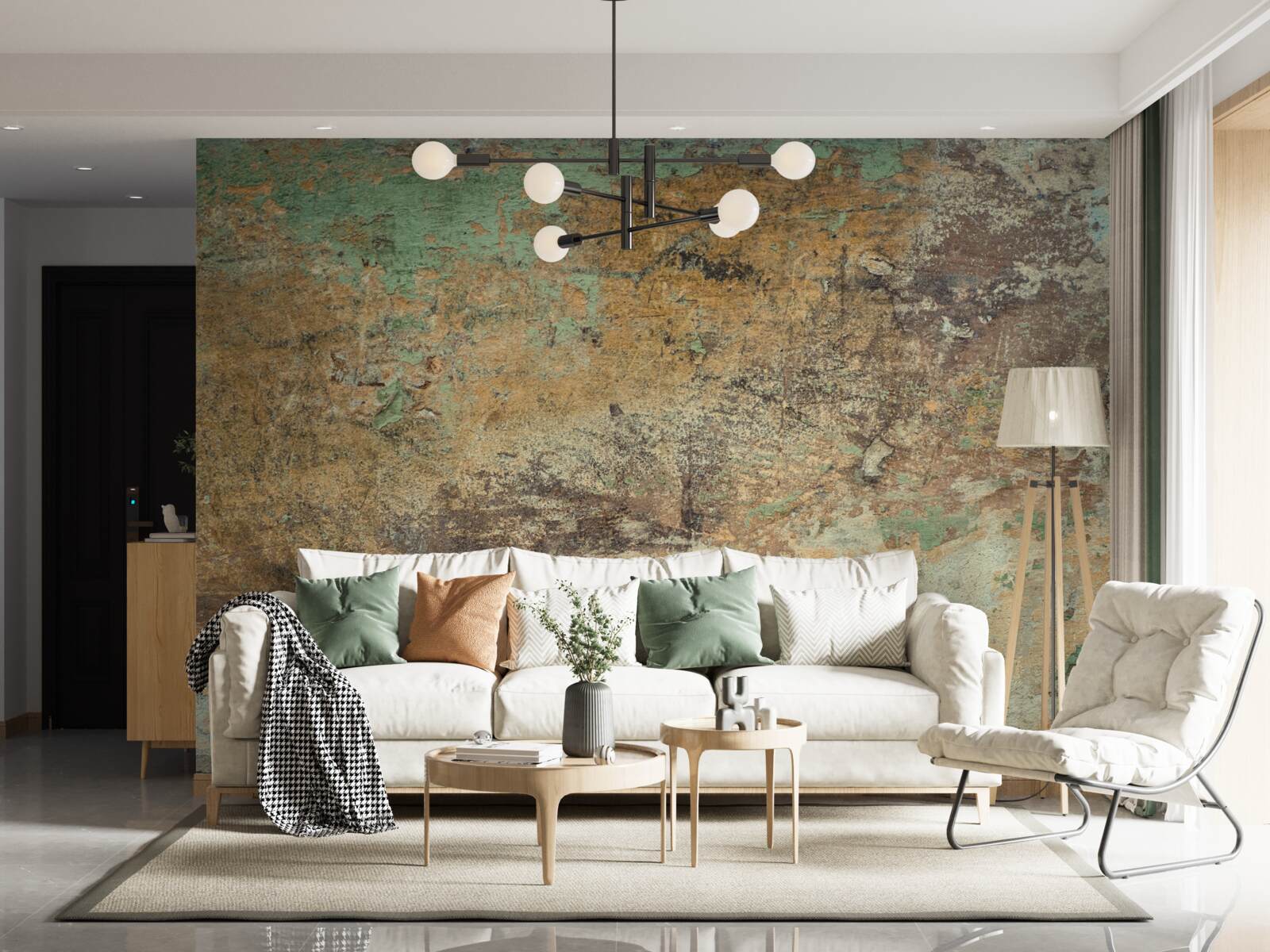 Fototapeta štruktúra kontaminovanej steny