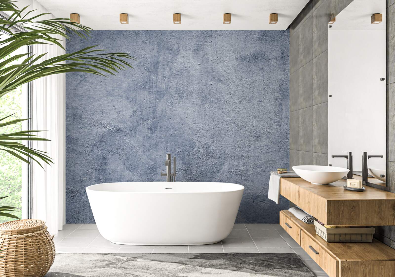 Fototapeta šedý grunge betón