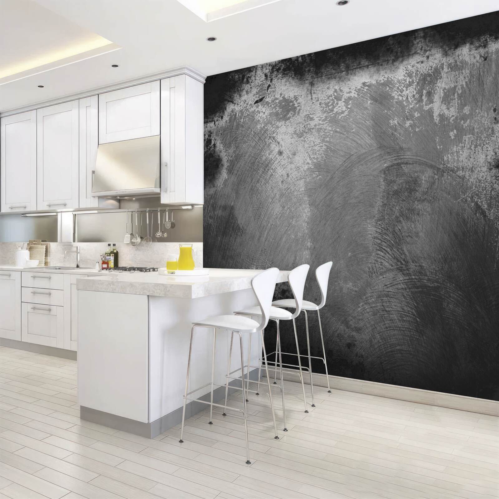 Fototapeta intenzívne čierna a desivá stena