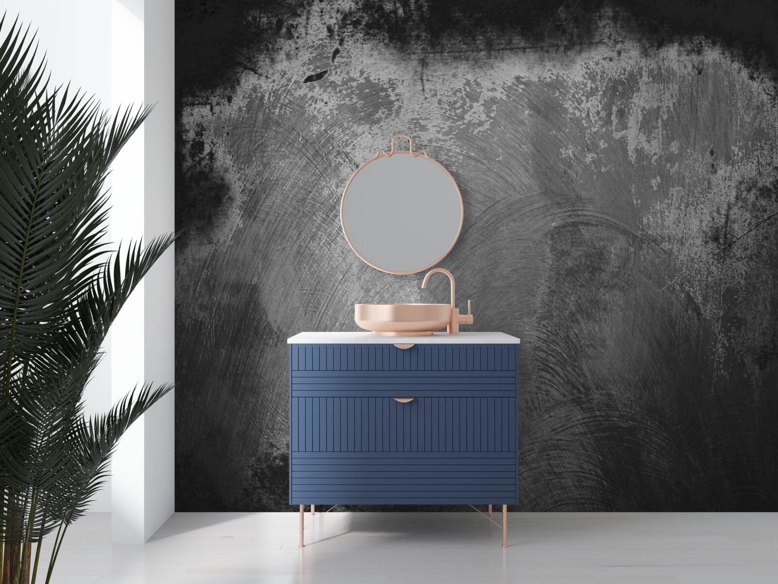 Fototapeta intenzívne čierna a desivá stena