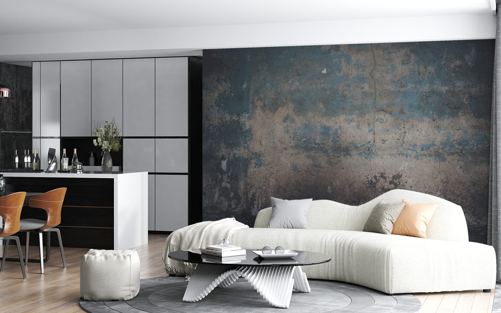 Fototapeta štruktúra steny rozmazaná časom