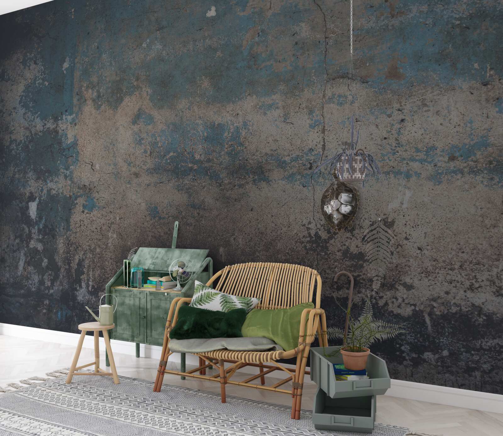 Fototapeta štruktúra steny rozmazaná časom