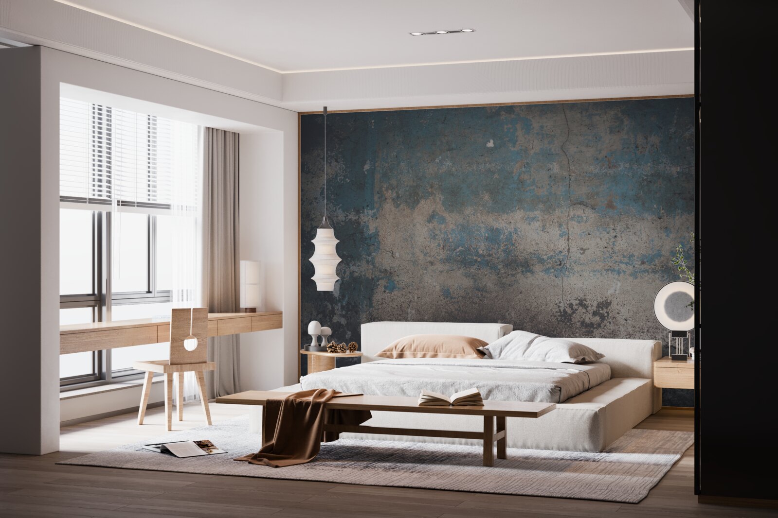 Fototapeta štruktúra steny rozmazaná časom