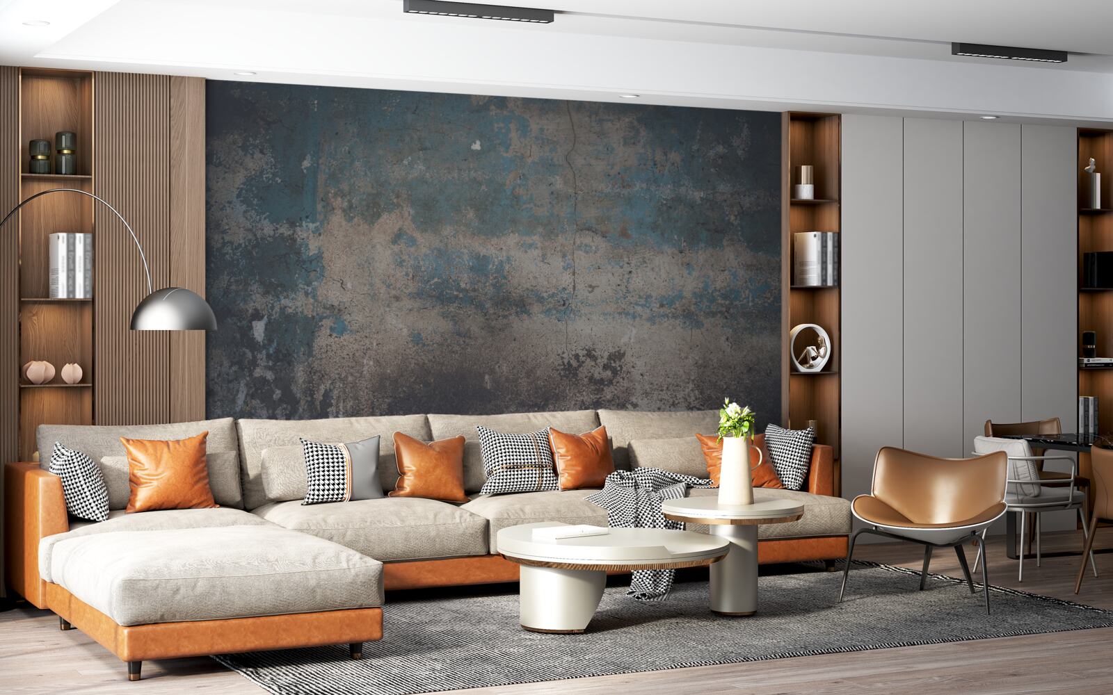 Fototapeta štruktúra steny rozmazaná časom