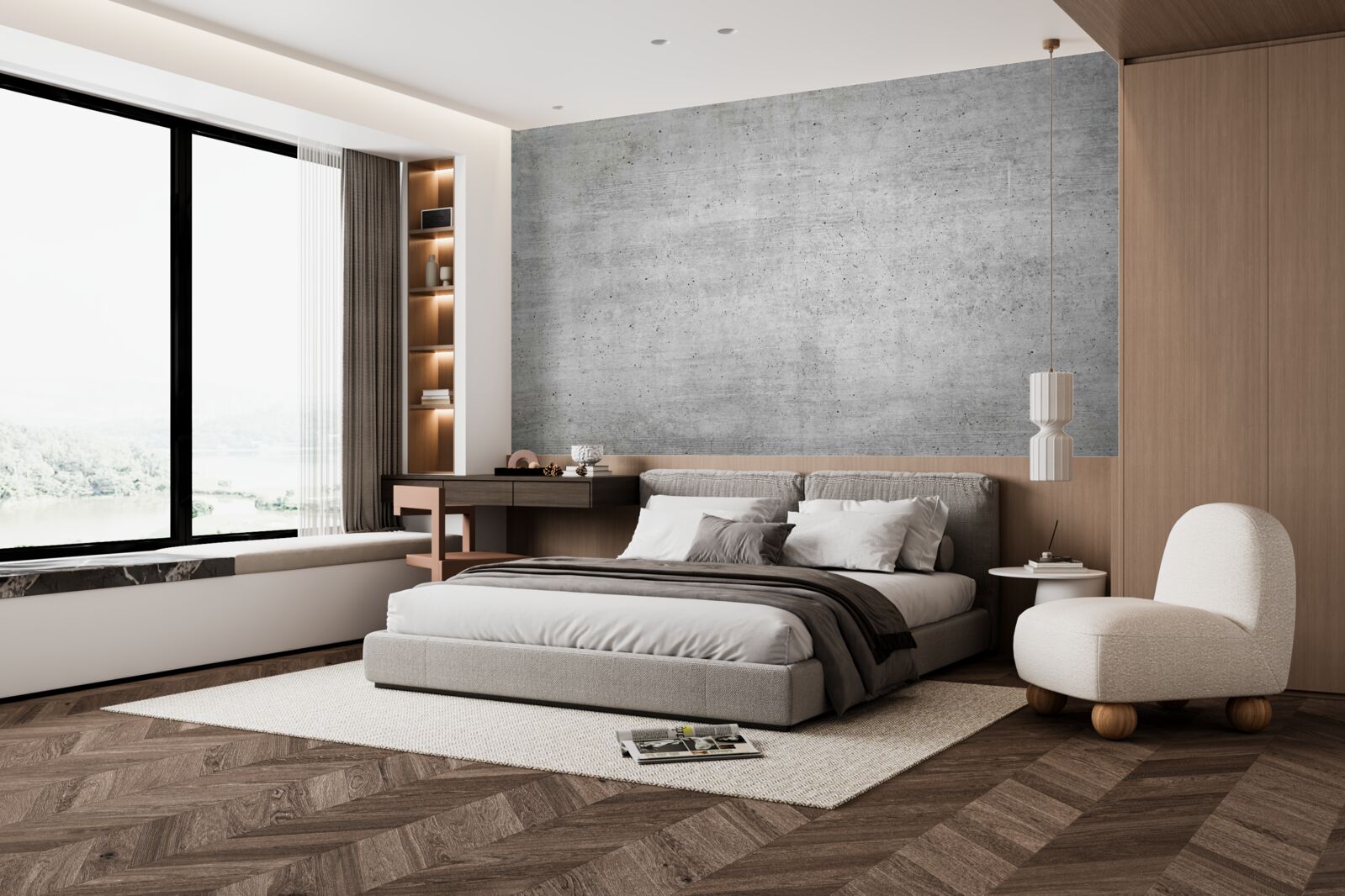 Fototapeta omietnutá šedá textúra