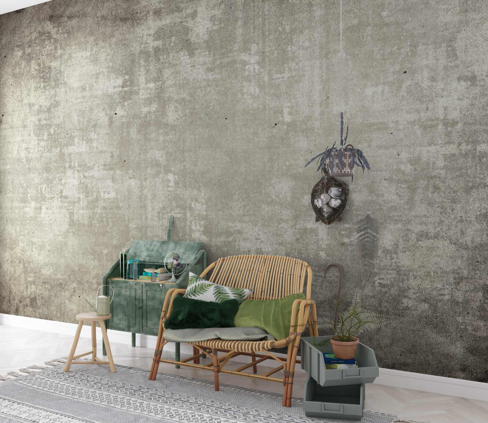 Fototapeta pozadie v antickom štýle, tmavošedá farba