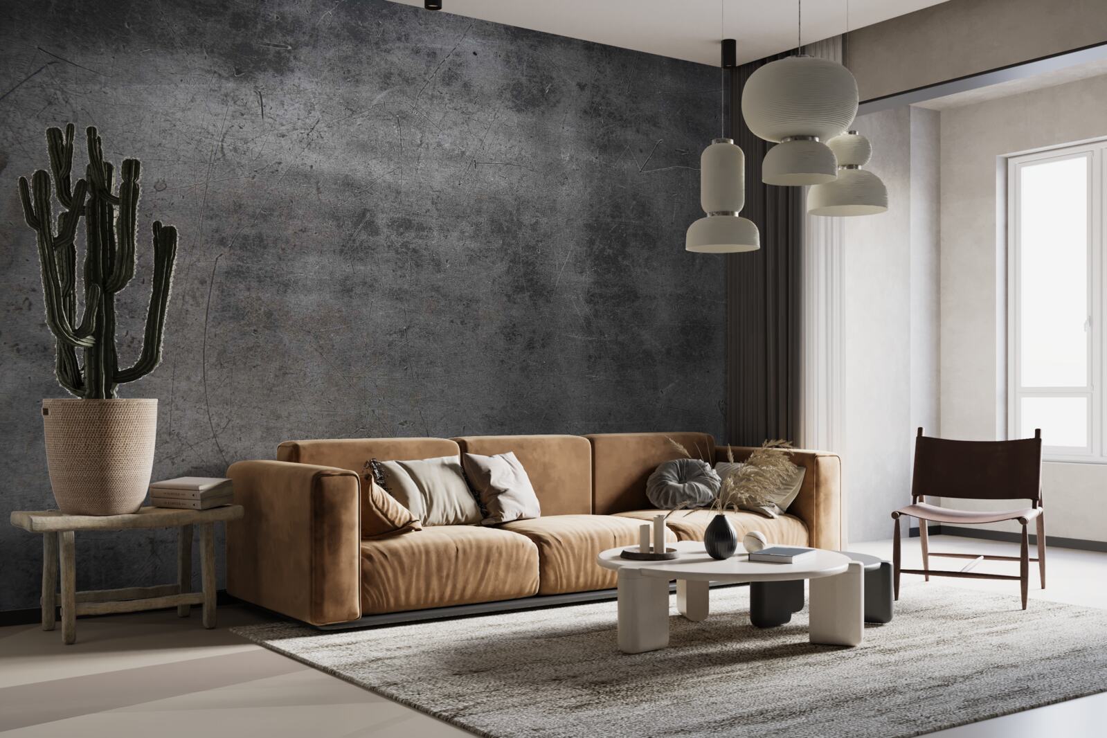 Fototapeta metalický grunge v tmavých farbách