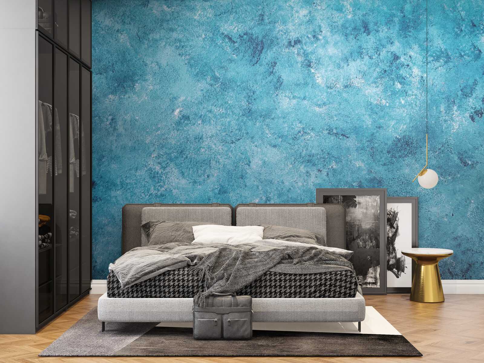 Fototapeta koncepčná vlna modrého blikania