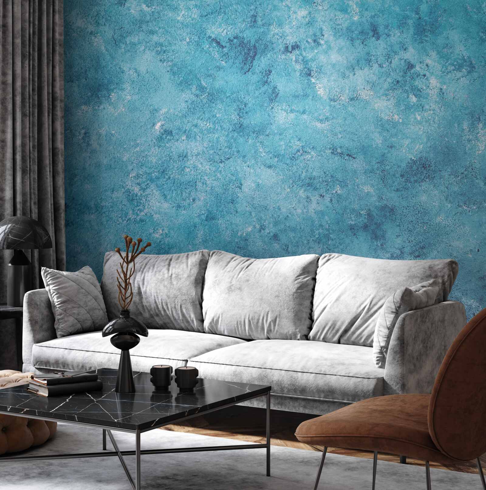 Fototapeta koncepčná vlna modrého blikania