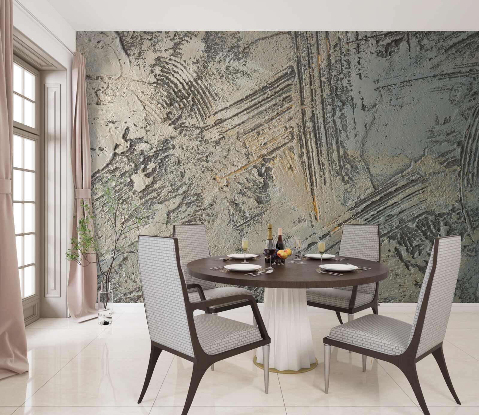 Fototapeta unikátna dekoratívna omietka