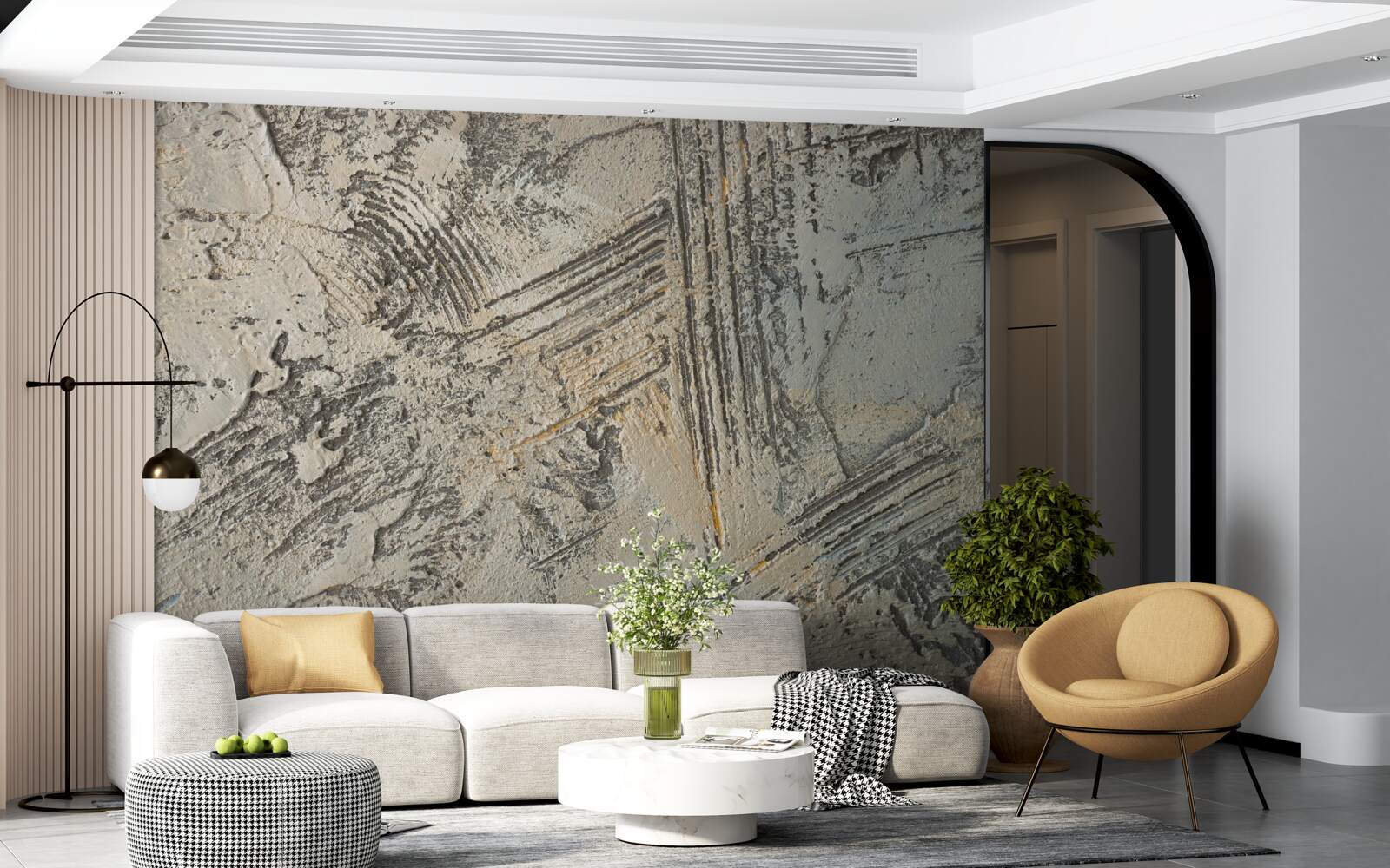 Fototapeta unikátna dekoratívna omietka