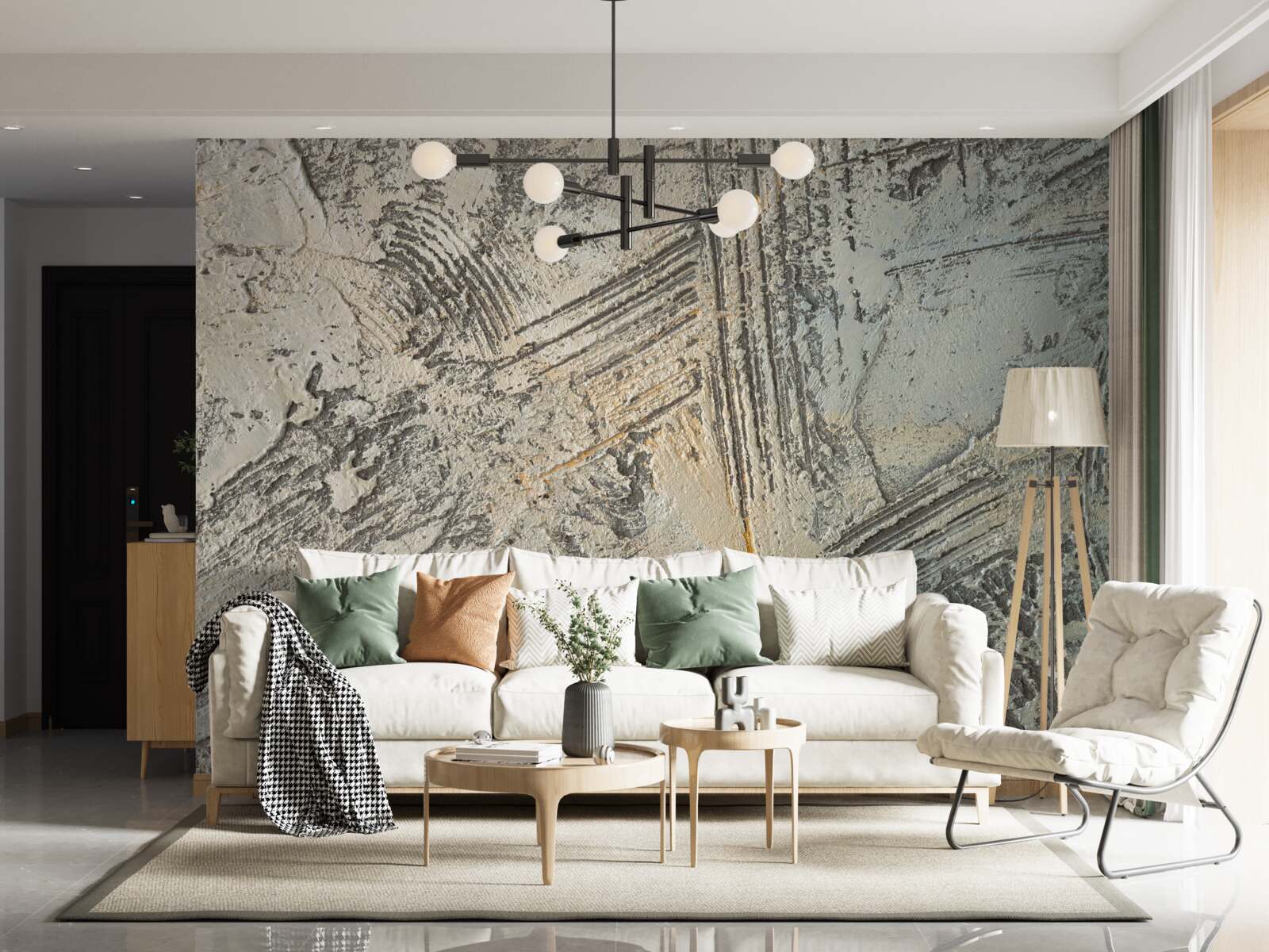 Fototapeta unikátna dekoratívna omietka