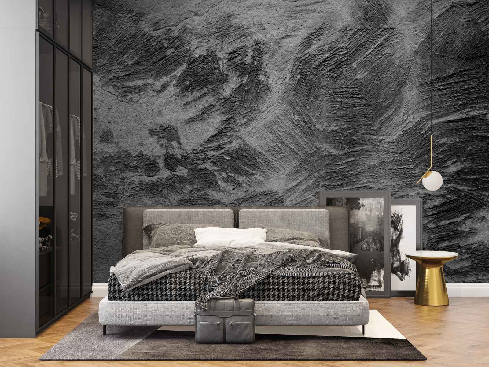 Fototapeta ozdobné pruhy vo svetlých a tmavých odtieňoch