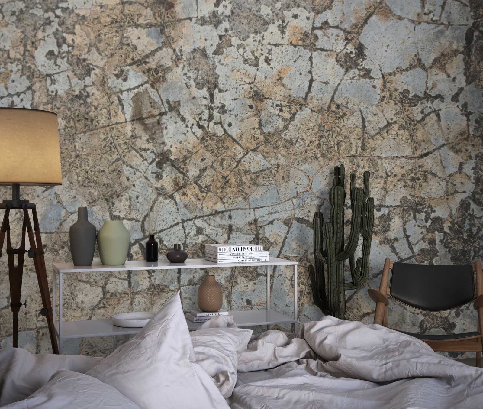 Fototapeta mramorový povrch, posiaty prasklinami