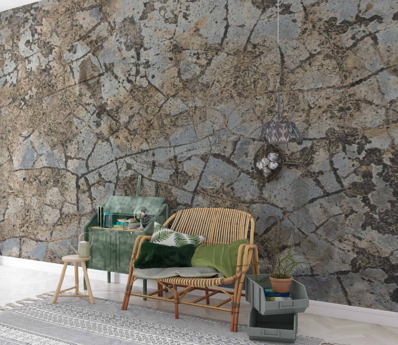 Fototapeta mramorový povrch, posiaty prasklinami