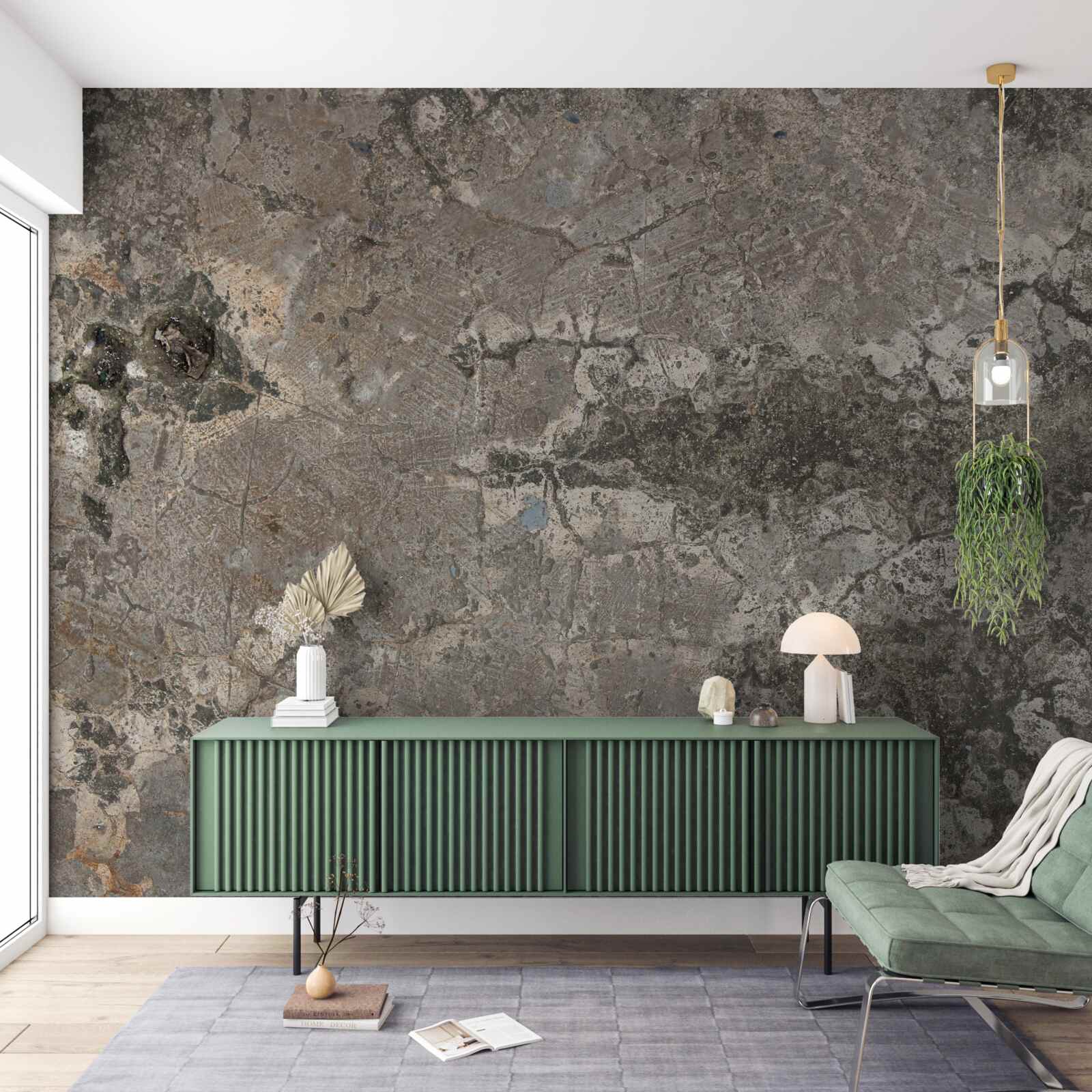 Fototapeta sivá žulová skala