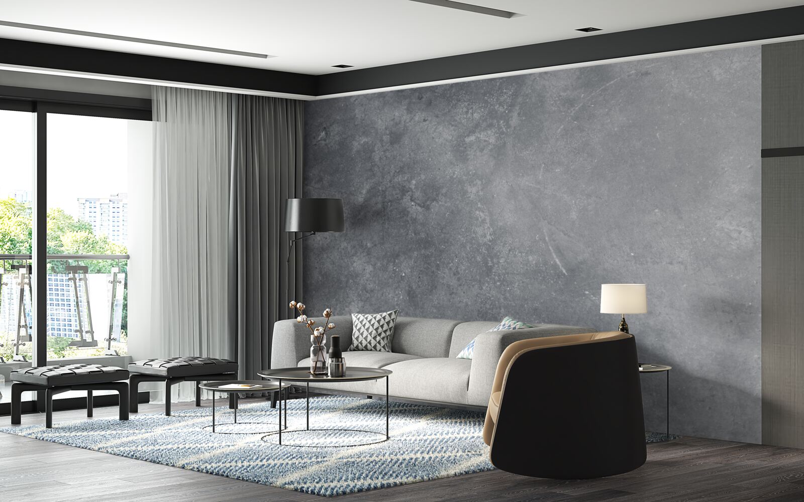 Fototapeta šedý povrch